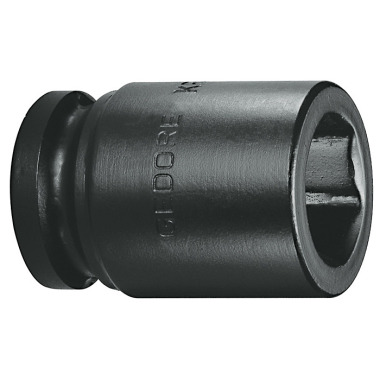 GEDORE Chave de fenda de potência 1/2 carro hexagonal 19 mm KR 19 19