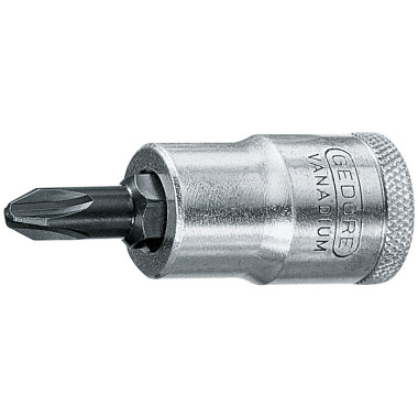 GEDORE Screwdriver bit socket 1/2 PH 4 6656810