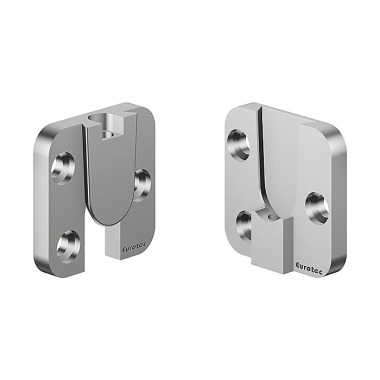 Eurotec Magnus XS 30 x 30 mm - em conjunto de 40 = 20 conectores - em conjunto de 20 conectores, parafusos incluídos 944874