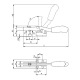 AMF T-bolt DIN787 8 M6x 6x 63 84020