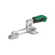 AMF 6848HNIG-2 Grampo de bloqueio horizontal com pega verde 557603