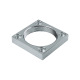 AMF Flange roscada n.º 6829GF 25 M40x1,5 aço galvanizado 93062