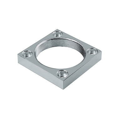 AMF Flange roscada n.º 6829GF 32 M50x1.5 aço galvanizado 93070