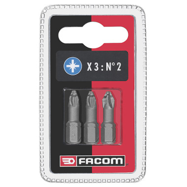 FACOM Bits Serie 1 High Perf - PZ1, 3-tlg ED101T.J3