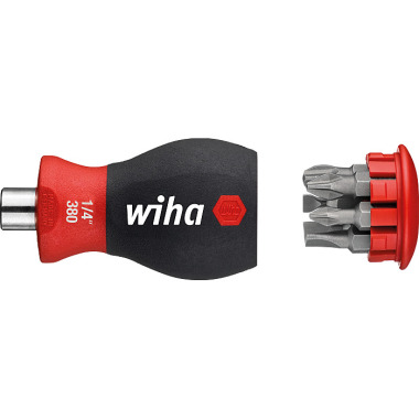 Wiha Screwdriver with bit magazine magnetic 33736