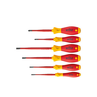 Wiha Screwdriver set SoftFinish® electric slimFix 36455