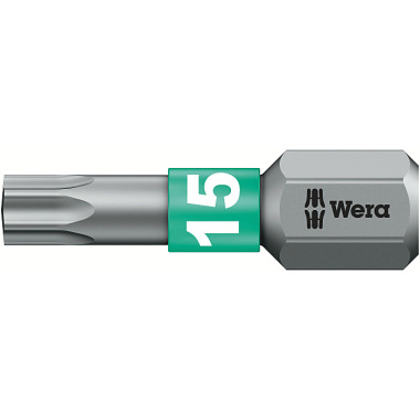 Wera 867/1 BTZ TORX 15 x 25 mm TORX-Bit, BiTorsion 05066122001