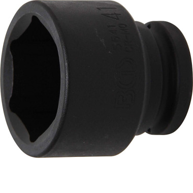 BGS Soquete de impacto, sextavado interno | 20 mm (3/4”) de encaixe | 41 mm 5641