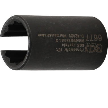 BGS Chave de caixa do sensor de temperatura da cabeça do cilindro | 15 mm | para Ford 1.8 / 2.0 / 2.3 / 2.4 / 3.2 Diesel 6677