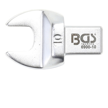 BGS Chave de aperto aberto | 10 mm | Tamanho quadrado 9 x 12 mm 6900-10