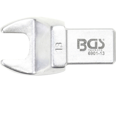 BGS Chave de boca aberta | 13 mm | Quadrado 14 x 18 mm 6901-13