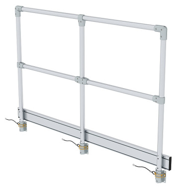 MUNK Railing, push-fit, for platform length 1,860 mm 632234