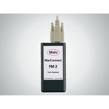 Mahr FM 2 receptores gêmeos, receptor de rádio USB/RS232 4102305