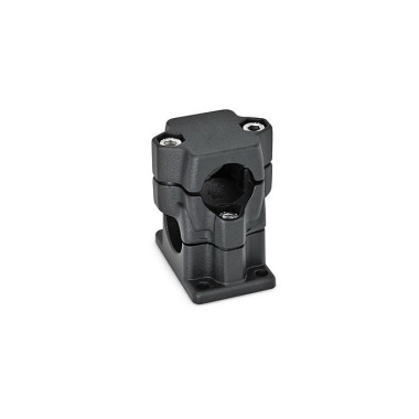 Ganter Conector de abraçadeira de flange cruzada, multipeças GN 141-B20-V20-2-SW