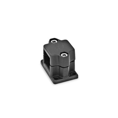 Ganter Conector de flange, alumínio GN 147-V40-2-SW