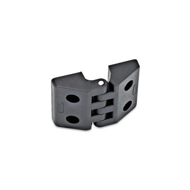 Ganter Dobradiças, plástico GN 155-70-48-B