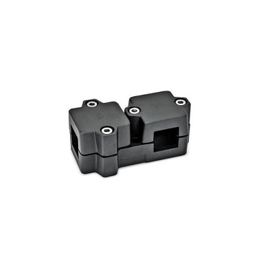 Ganter Conector de grampo angular, alumínio GN 194-V20-V20-50-2-SW