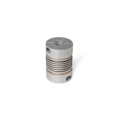 Ganter Acoplamentos metálicos de fole com cubo de aperto GN 2244-27-B8-10-AL-NI