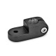 Ganter Conector de braçadeira de cinta, alumínio GN 273-B12-2-SW