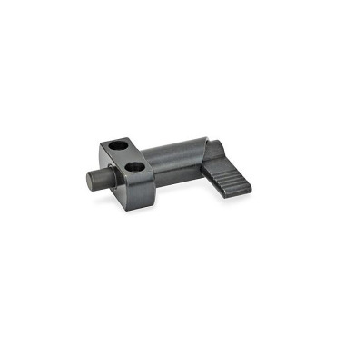 Ganter Parafuso de bloqueio com flange aparafusada GN 612.2-10-16-A