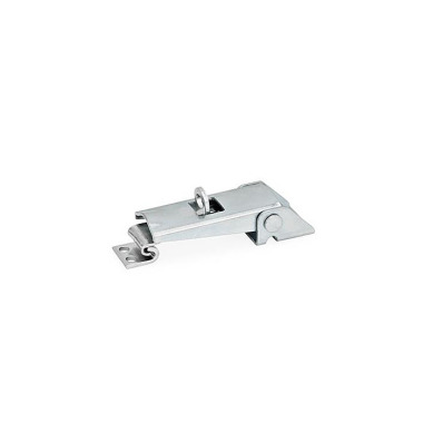 Ganter Fechos de aperto, aço, aço inoxidável GN 831-100-SV-ST-1