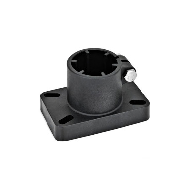 Ganter Conector de grampo de pé, plástico GN 86-B48,3-D