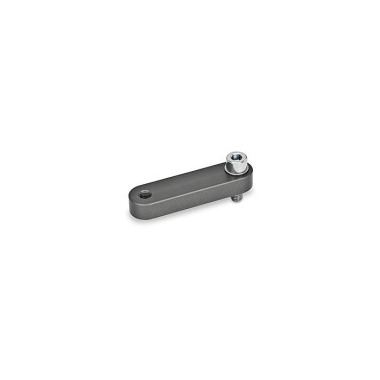 Ganter Braços de fixação com furo roscado, para grampos giratórios GN 875 / GN 876 GN 875.3-AL-16-70-HE