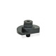 Ganter Trinco de fixação, fixação para cima, aço GN 918.1-40-SK-L