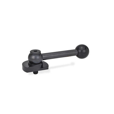 Ganter Trinco de fixação, fixação para cima, aço GN 918.1-50-GV-R