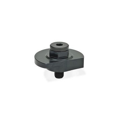 Ganter Trinco de fixação, fixação para baixo, aço GN 918.2-50-SK-L