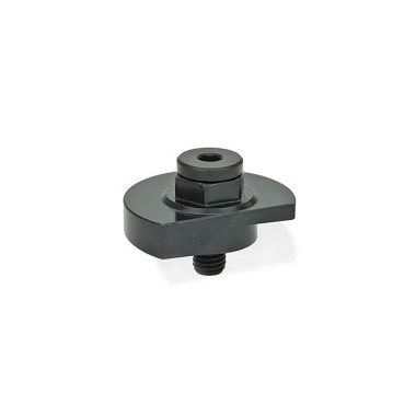 Ganter Trinco de fixação, fixação para baixo, aço GN 918.2-50-SK-R