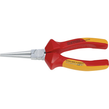 Heyco VDE Long Round Nose Pliers 01207016088