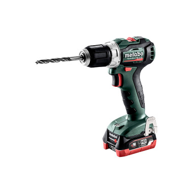 Metabo Akku-Bohrschrauber PowerMaxx BS 12 BL (601038800) metaBOX 118 12V 2x4Ah LiHD + ASC 55