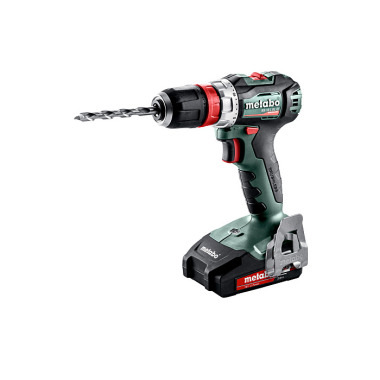 Metabo Akku-Bohrschrauber BS 18 L BL Q (602327500) metaBOX 145 18V 2x2Ah Li-Power + SC 30