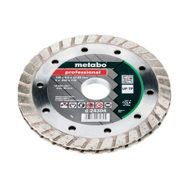 Metabo Diamant-Frässcheibe, 125x6x22,23 mm, professional, UP-TP, Universal- Tuckpointing (624304000)