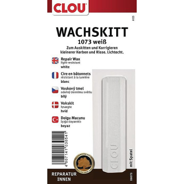 Wachskittstangen Farbe 1073 weiß 15g Bl.CLOU 04000.01073