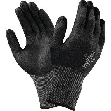 Handschuhe HyFlex 11-840 Gr.9 schwarz/grau Nylon-Spandex m.Nitrilschaum EN 388 Kat.II 11840090