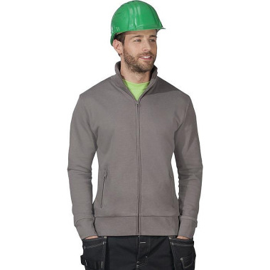 Men´s Sweatjacke Gr.M steel grey PROMODORO 5290F-M-SG