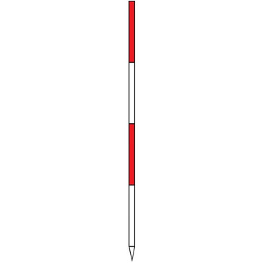 Fluchtstab 2m STA steckbar,m.1 Spitze 24mm NEDO 126511-616