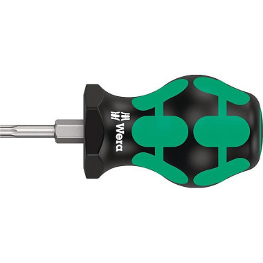 Schraubendreher 367 TORX® Stubby Gr.T 15 Klingen-L.25mm 2K-Griff Rundkl.WERA 05008857001