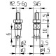 Messeins.D.2mm horiz.Zyl.M2,5 STA z.Messuhren KÄFER 62074