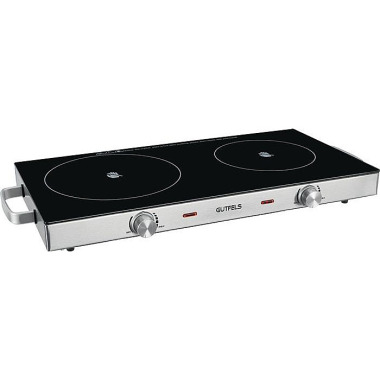 Glaskeramik Doppel‐Kochplatte COOK 4010 1800 W,1000 W ,stufenlos GUTFELS 5810053