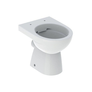 Geberit Stand-Tiefspül-WC RENOVA Ab hori. teilgesc hlossen Rimfree weiß 500480012