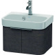 Duravit Waschtischunterba u HAPPY D.2 350x475x280mm eiche du H2626807272