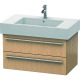 Duravit Waschtischunterba u X-LARGE 468x800x448mm e iche geb XL635201212