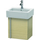 Duravit Waschtischunterba u VERO 311x400x428mm Ans re medi eiche VE6271R7171