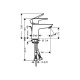 HG Einhebel-Waschtischmis cher 80 TALIS E DN 15 Low Flow m Ablgrt G 1 1/4