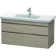 Duravit Waschtischunterba u DURASTYLE 448x1130x610m m pi sil DS649503131