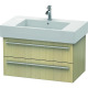 Duravit Waschtischunterba u X-LARGE 468x800x448mm m edi eiche XL635207171