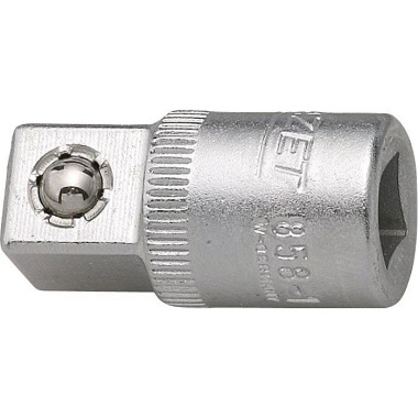 Vergrößerungsstück 858-1 Antr.1/4 Zoll Abtrieb 3/8 Zoll L.26,5mm HAZET